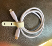 ANKER安克 充电线苹果mfi认证适用iphone11/12/13/14手机充电器3Atype-c转lightning快充数据线 0.9m紫 实拍图