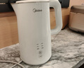 美的（Midea）电热水壶烧水壶自动断电保温一体 恒温壶食品304不锈钢 长效保温 1500W快速加热1.5升 SH15X301 实拍图