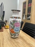 收藏天下景德镇陶瓷器仿古粉彩花瓶客厅摆件酒柜玄关博古架电视柜瓷瓶摆设 花开富贵松子瓶【单瓶】+底座37cm 实拍图