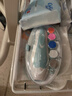 好伊贝（HOY BELL）婴儿电动磨甲器电动打磨器新生儿宝宝专用防夹肉指甲剪套装 蓝色 实拍图
