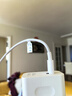 华为原装6A数据线 USB Type-A转USB Type-C/1m线长/支持66W（11V6A）充电 白色CC790 实拍图
