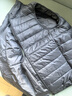雪中飞经典新款百搭轻薄男式立领短款羽绒服马甲休闲鸭绒保暖休 宝石黑|8086 XL 180/100A 实拍图