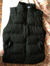 【清仓捡漏】马甲男士休闲百搭加厚秋冬防寒保暖坎肩加棉背心 黑色 4XL 建议165-180斤 实拍图