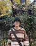 OEMG  马海毛圆领毛衣男士秋冬季款潮牌条纹宽松休闲针织衫上衣外套 棕色 XL [建议110-130斤] 实拍图