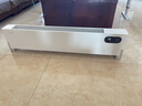 美的（Midea）【全屋升温】石墨烯踢脚线取暖器/语音家用暖风机/电热电暖器/浴室电暖气大面积速热烤火炉HDT22ZK 实拍图
