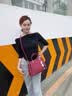 柏萨尼（PESASRIE）品牌包包女包手提包单肩斜挎包通勤手拎包生日520情人节礼物 喜庆红 实拍图