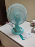 中联（ZOLEE）中联夹扇电风扇迷你微风扇小风扇电扇台壁扇家用学生宿舍床头小型办公室壁挂静音摇头风扇语音声控 新升级语音控制底盘款 实拍图