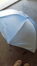 加固折叠雨伞手动结实耐用黑胶晴雨伞两用遮阳防晒学生雨伞 天蓝-黑胶防晒手动反向收伞 8骨 实拍图