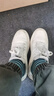 李宁板鞋男鞋2025秋季新款白色鞋子潮流低帮耐磨运动小白鞋正品休闲鞋 【店长推荐】创意LOGO白 46 （295mm） 实拍图