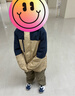 ASK JUNIOR童装儿童外套男童春装一衣三穿连帽外套摇粒内胆两件 卡其色 150 实拍图
