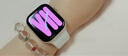 Apple/苹果 Watch Series 10智能手表蜂窝款46毫米玫瑰金色铝金属表壳淡桃粉色运动型表带S/M MWYM3CH/B 实拍图