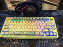 瓦尔基里（VALKYRIE）VK75 客制化机械键盘 三模2.4G/有线/蓝牙 全键热插拔 VK75-MIST 实拍图