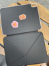ALittleFlower适用苹果iPad11/10保护壳套11英寸ipad 11/10保护套25/22款四边磁吸ipad保护壳横竖支撑支点壳 黑 实拍图