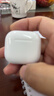 Apple/苹果 AirPods 4(支持主动降噪)搭配无线充电盒(USB-C) 个性定制版 实拍图