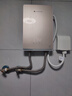 志高（CHIGO）即热式电热水器7500W速热恒温小厨宝热水器省电家用集成淋浴洗澡免储水 功率可调ZG-KB732 实拍图