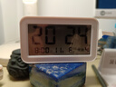得力（deli）儿童节礼物多功能电子闹钟儿童卧室智能床头钟开学学生专用起床神器白LE102开学必备礼物 实拍图
