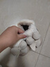 细细条（XIXITIAO）少女蝴蝶结短筒雪地靴女冬季加绒加厚保暖防水PU棉鞋可爱 米白色 38 38-39 实拍图