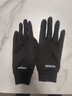 迪卡侬户外运动男女跑步健身骑行轻薄舒适保暖触屏手套纯黑色L-4564122 实拍图
