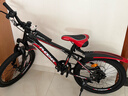 凤凰（Phoenix）儿童自行车山地车男女学生脚踏车6-15岁童车 霸道 黑红色 20寸 实拍图
