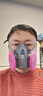 3M7502+2091硅胶防尘口罩电焊工防尘防烟专用口罩防毒面具工业粉尘P100过滤棉 实拍图