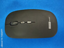 联想（Lenovo）无线鼠标无线静音蓝牙鼠标可充电轻薄便携笔记本电脑ipad平板安卓苹果手机通用无线商务办公鼠标 黑色-双模版【左右静音按键】 无线蓝牙鼠标【Type-c充电/配充电线】 实拍图