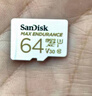 闪迪（SanDisk）64GB TF（MicroSD）4K内存卡 行车记录仪 监控摄像头专用 5,000小时录制 重复读写高耐用存储卡 实拍图