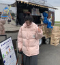 唐菓蜜羽绒棉服女冬2025新款韩系减龄时尚学生羽棉袄绒服加厚保暖棉衣女 粉色 M 实拍图