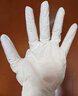 爱马斯一次性乳胶手套 100只/盒 乳白色TLFT 中号M码 实拍图