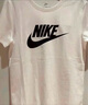 耐克(NIKE)男短袖T恤 纯棉 运动休闲 舒适百搭 AR5005-101 白色L 实拍图