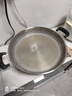 佳佳恋电煎锅304不锈钢家用加深加大电饼铛镜面不易粘官方旗舰店多功能单面加热电烙饼锅火力可调平底锅 经典34#【拨杆控温-深5.5cm】 不带蒸屉 实拍图