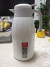 炊大皇 保温壶 2.2L304不锈钢内胆热水瓶家用保温瓶暖水壶【优雅白】 实拍图