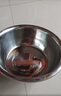 【便宜实用】不锈钢盆打蛋盆和面盆洗菜盆调料盆猪油盆子和面盆 【实惠首选】34cm实盆+漏盆 实拍图
