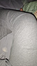 浪莎秋裤男单件纯棉薄款羊毛抑菌护膝男士棉毛裤保暖线裤衬裤深灰 3XL 实拍图
