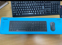雷柏（Rapoo）8200G 无线蓝牙多模键鼠套装 121键全尺寸16个多媒体按键 轻音笔记本电脑办公键盘鼠标套装 黑色 实拍图