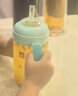 好孩子（gb）吸管奶瓶 大宝宝一岁以上3-6岁PPSU耐摔宽口径大容量带手柄直饮杯 【直通直饮吸嘴】孔雀蓝-慎选不防喷 PPSU 300ml（大奶量推荐） 实拍图