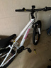 喜德盛（xds）小王子青少年铝合金山地自行车禧玛诺7速24英寸9-15岁学生单车童 白/粉24寸|建议身高135-155 禧玛诺7速 实拍图
