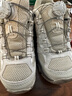 迈乐（Merrell）官方店男女款户外登山徒步鞋减震MOAB 3迈越者轻量防滑耐磨透气 J035894白灰米（女） 35 实拍图