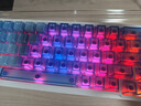 红龙（REDRAGON）M68 PRO磁轴键盘RT电竞游戏客制化机械8K回报率五层填充网页驱动无畏契约 渐变透明蓝-极磁轴PRO 实拍图