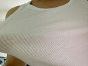 浪莎粗螺纹背心男100%纯棉修身全棉跨栏打底汗衫运动训练美式紧身健身 ·【2件白色】· 纯棉粗螺纹 L /170：修身版型建议选大一码 实拍图