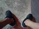 鸢草屋老人脚肿鞋糖尿病足专用鞋男足肿痛风拇指外翻四季通用网面老人鞋 中老年健步脚肿鞋【黑色】不累脚/不挤脚 42 码【尺码偏大丨内部有加宽加大丨脚肿脚受伤正常拍】 实拍图