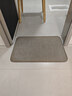 竹珺（ZHUJUN）浴室地垫卫生间门口速干吸水垫厕所防滑脚垫进门垫子40x60cm 实拍图