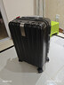 汉客行李箱男拉杆箱女登机箱镇店之宝双层拉链密码箱子旅行箱20英寸黑 实拍图