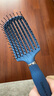 Creative art梳子蓬松神器排骨梳造型男女士高颅顶梳子骨梳长柄款蓬松梳 实拍图