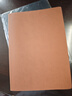 西玛（SIMAA ）A4/200张加大加厚特厚商务笔记本子皮面本 记账本记事本学生文具办公用品 棕色8839 实拍图