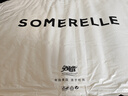 安睡宝（SOMERELLE）全棉枕头抗菌护颈枕酒店颈椎枕学生宿舍助眠枕高中低枕芯一对拍2 A类松软蛋糕枕-月亮女神 单只 实拍图