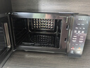 美的（Midea）家用微波炉光波烤箱微烤一体机平板加热多功能智能杀菌饭盒蒸菜单C20 实拍图