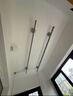 金贵夫人双杆晾衣架手摇式阳台升降晾衣杆家用晒衣架晒被子手动室内凉衣架 【高硬度碳钢】圆杆冰川银2.7米 实拍图