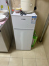 HYUNDAI（韩国现代）小冰箱迷你小型家用冷藏冷冻宿舍出租房办公室双开门二门电冰箱节能省电 100L白【一级能效+租房必备】 实拍图