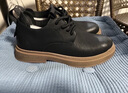 CHGF增高鞋男士隐形内增高男鞋春夏季新款百搭休闲皮鞋男马丁靴子男 2233黑色【皮面】-增高6cm 40 （运动码） 实拍图