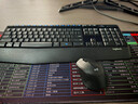 罗技（Logitech）MK345无线办公键鼠套装 宽大掌托 舒适键入体验 全尺寸 带无线2.4G接收器 黑色 实拍图